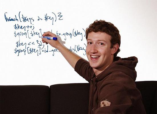 Facebook创始人兼CEO 扎克伯格