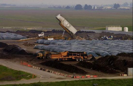 （Recology堆肥的场地）