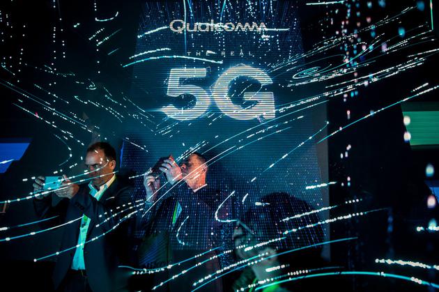 高通5G展区