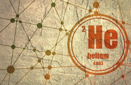 元素周期表排名第二的元素——氦He （来源：视觉中国）
