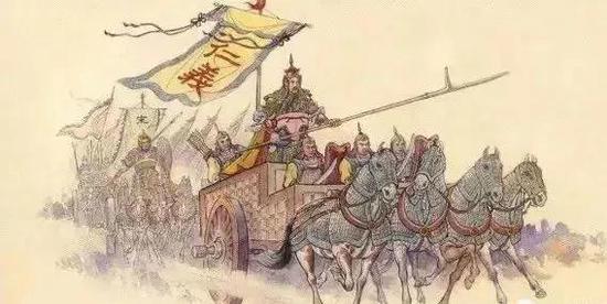 ▲宋襄公充满仁义的做法最终被楚国打败（图/网络）